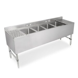 John Boos Underbar Sink Unit UBS4-2184-2D18-X