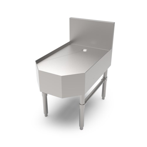 John Boos Underbar Frozen Drink Machine Stand UBBS-2918-X