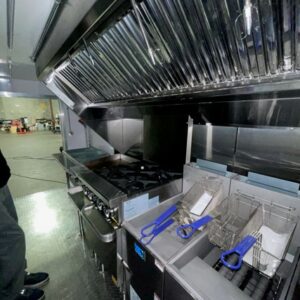 Integrated Exhaust Hood and Fan System
