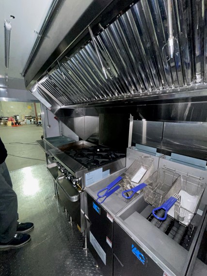 Integrated Exhaust Hood and Fan System